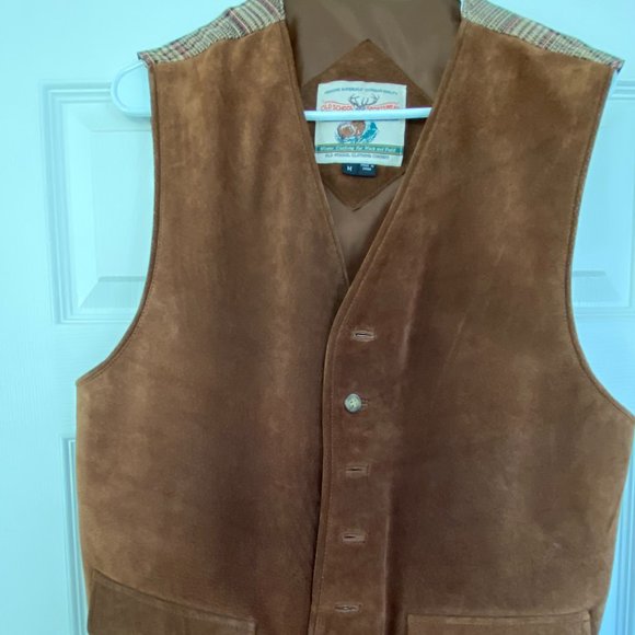Medium Leather Vest - by Old School Clothing Company - Picture 5 of 7